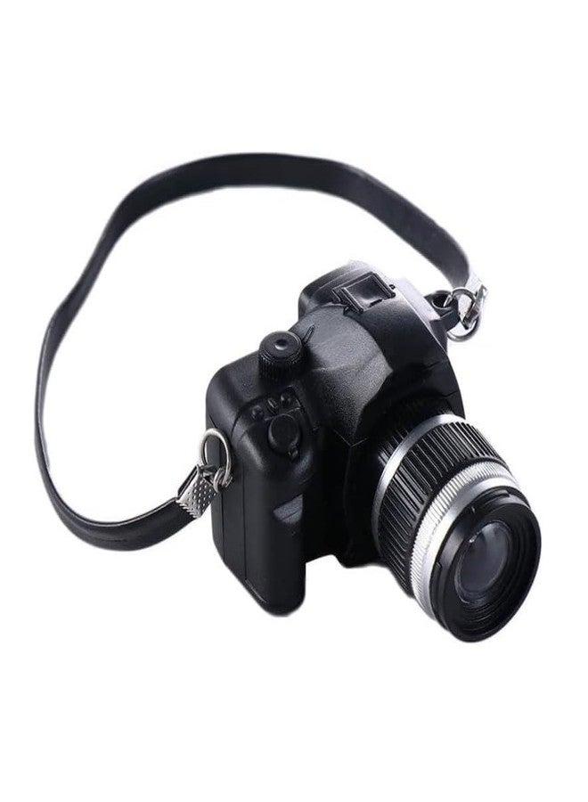 Mozff 1:4 Scale Mini Camera Prop Ornament Vintage Camera Model, Miniature Digital Camera Mini Decoration Accessories Photography Props Ornament - Image 1